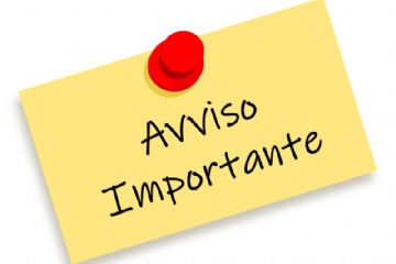 Sospensione del servizio notifiche per conto di Enti/Amministrazioni  