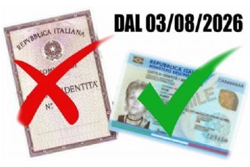 Scadenza Carte d'identità 03/08/2026